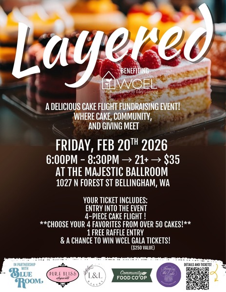 Layered - A Cake Tasting Event! Logo