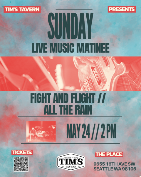 Matinee: Fight and Flight // All the Rain Logo
