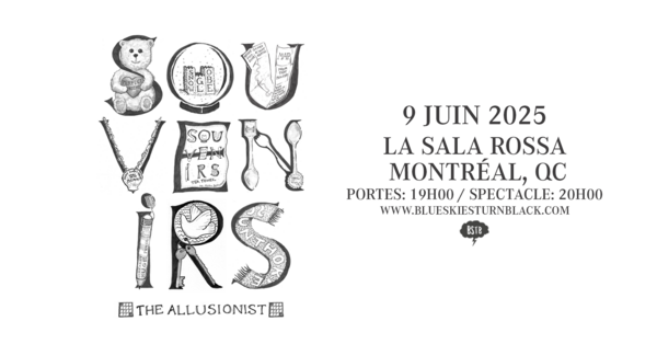 Blue Skies Turn Black présente:  THE ALLUSIONIST PODCAST Logo