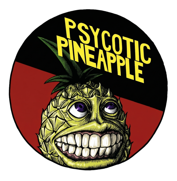 Psycotic Pineapple + Bobby Joe Ebola and the Children MacNuggits Logo