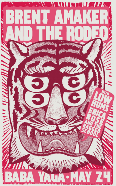 Brent Amaker and the Rodeo with Low Hums and Erica Rose and The Ragged School Logo