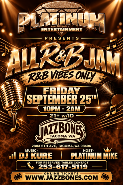 All R&B Jam/R&B Vibes Only Logo
