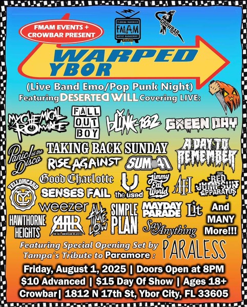 WARPED YBOR Logo