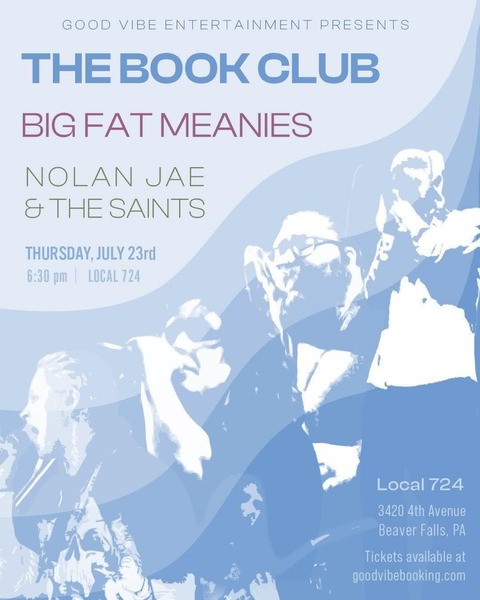 Big Fat Meanies & The Book Club Logo