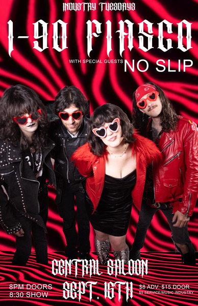 I-90 Fiasco • No Slip Logo