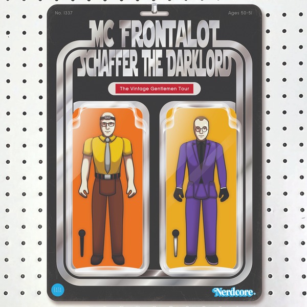 Schaffer the Darklord & MC Frontalot With LEX the Lexicon artist Logo