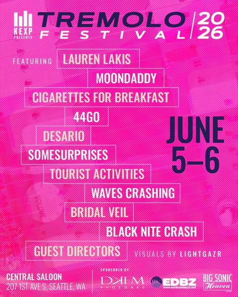 KEXP Presents: TREMOLO FESTIVAL 2026  Logo