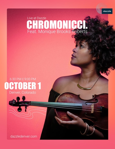 Chromonicci featuring Violinist Monique Brooks Roberts Logo