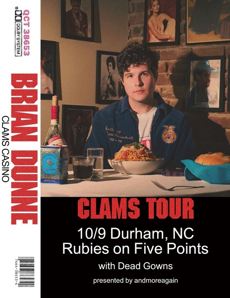 Brian Dunne: Clams Tour Logo