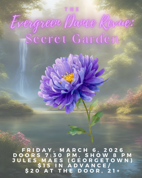 Evergreen Dance Revue: Secret Garden Logo