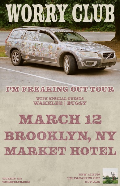 Worry Club: I'm Freaking Out Tour Logo