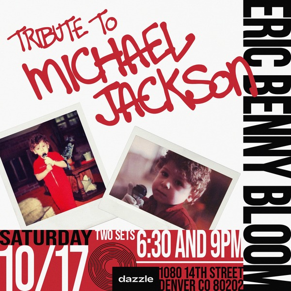 Eric Benny Bloom: Tribute to Michael Jackson Logo