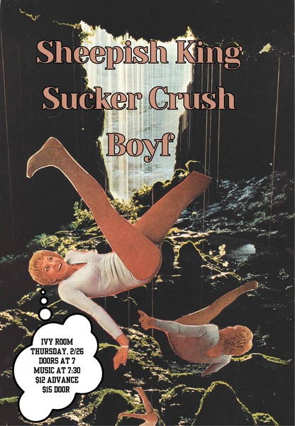 Sheepish King + Sucker Crush + Boyf Logo