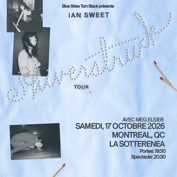 Blue Skies Turn Black présente: IAN SWEET+ Invité(e)s Logo