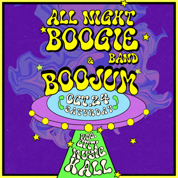 All Night Boogie Band + Boojum Logo