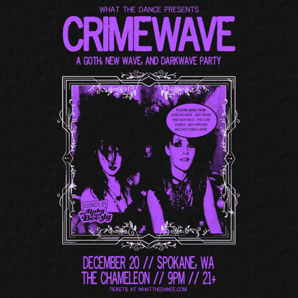 Crimewave: A Darkwave Party • The Chameleon • VenuePilot