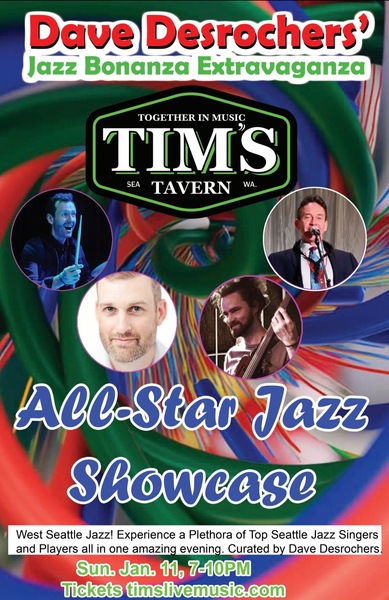 Dave Desrochers' All Star Jazz Bonanza Extravaganza! Logo