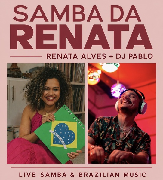 Samba da Renate with DJ Pablo Logo