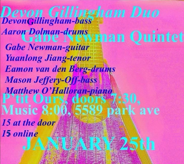 Gabe Newman Quintet Logo