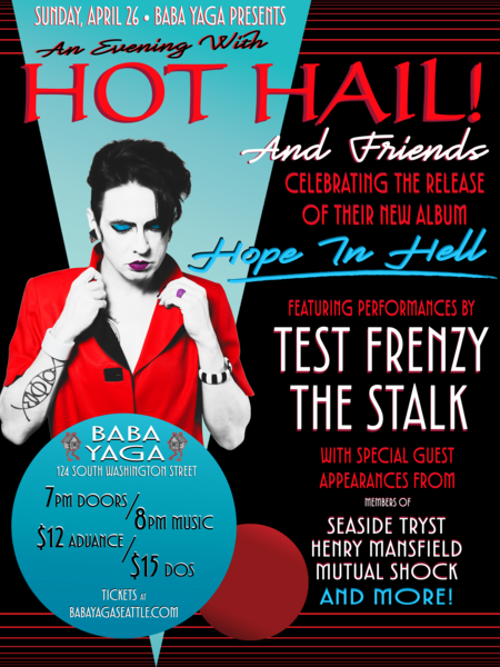 Hot Hail! Album release Logo