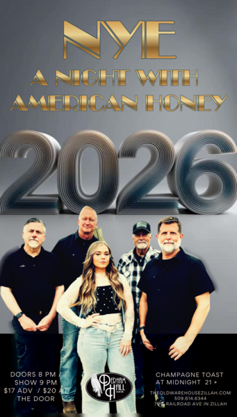 NYE with American Honey at Perham Hall Logo