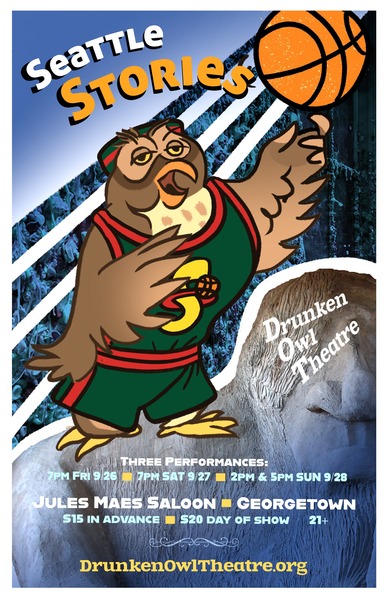 Drunken Owl Theatre Logo