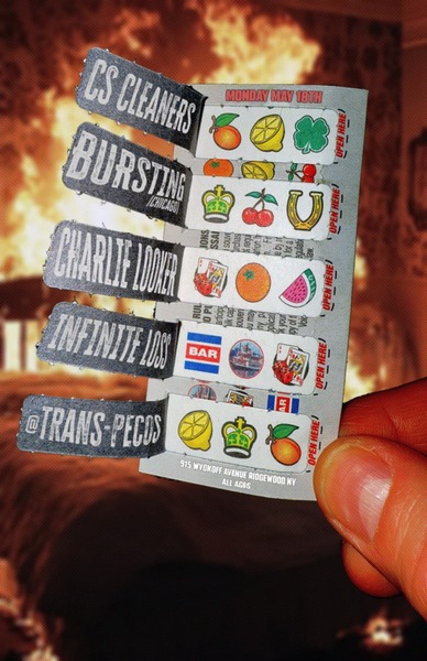 CS Cleaners / Bursting / Charlie Looker / Infinite Loss Logo