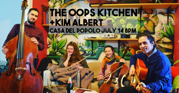 The Oops Kitchen + Kim Albert Logo