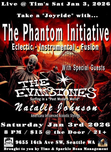 The Phantom Initiative // The Evanstones // Natalie Johnson Logo