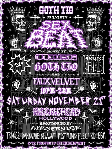 Sexbeat LA: A High Energy Goth Club Logo