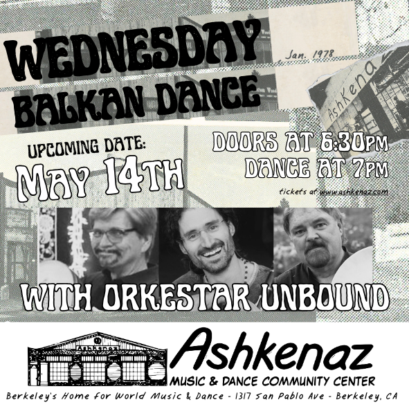 Wednesday Balkan Dance with Orkestar Unbound Logo