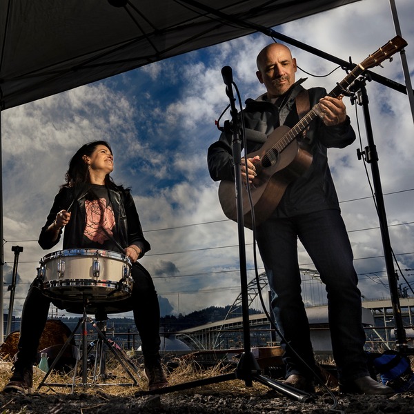 Tony Furtado & Stephanie Schneiderman & Special Guests, Hanz Araki with Sam Vogt Logo
