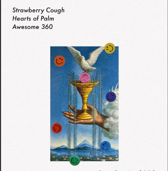 Worst Dad Ever presents: Strawberry Cough Album Release Tour with Hearts of Palm, and Awesome 360 Logo
