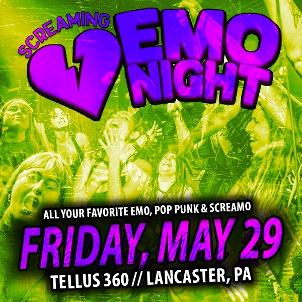 Screaming Emo Night Logo