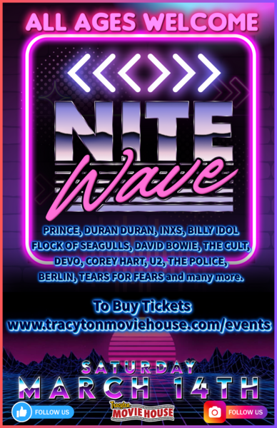 Nite Wave: The Best 80's Party Ever! (So Far) Logo