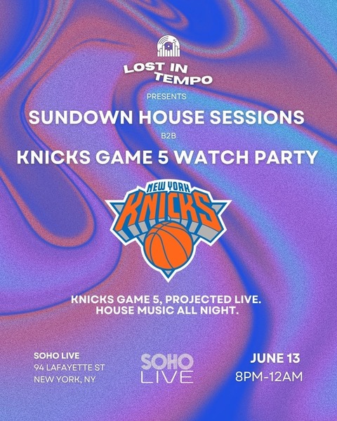 Lost in Tempo: Sundown House Sessions Logo