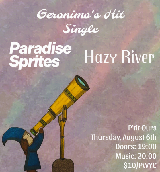 Geronimo’s Hit Single + Paradise Sprites + Hazy River Logo