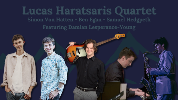 The Lucas Haratsaris Quartet feat. Damian Lesperance-Young Logo