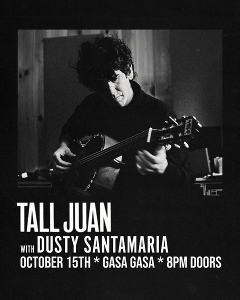 Tall Juan with Dusty Santamaria Logo