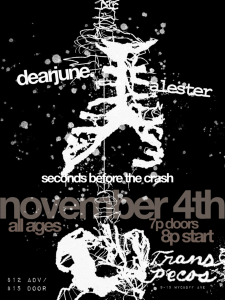 Dearjune. / alester / seconds before the crash Logo