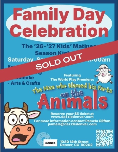Family Day Celebration - The ’26-’27 Kids’ Matinee Season Kick Off! Logo