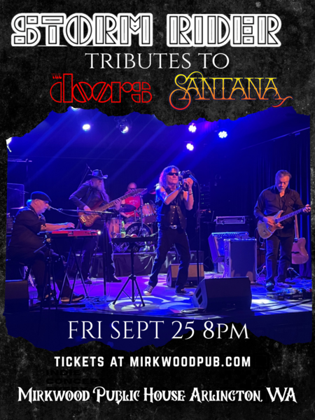 Storm Rider: Tribute to The Doors and Santana Logo