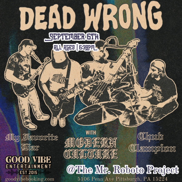 Dead Wrong w/ Modern Culture Logo