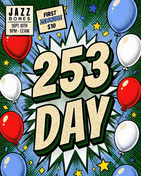 Daz's 253 Day  Logo