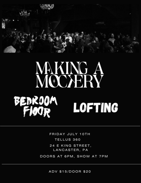 Making A Mockery // Bedroom Floor // Lofting Logo