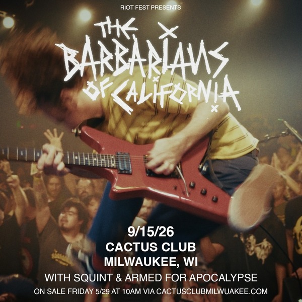 The Barbarians of California • Armed for Apocalypse • Squint Logo