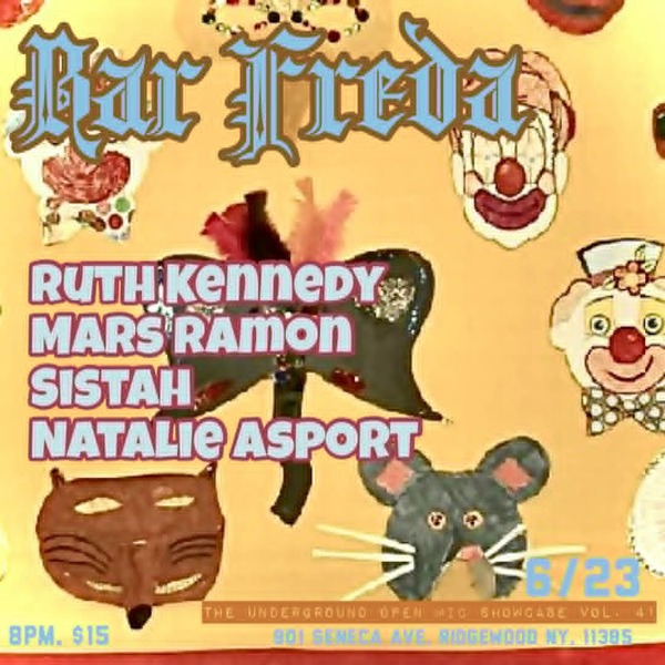 Ruth Kennedy, Mars Ramon, Sistah and Natalie Asport Logo