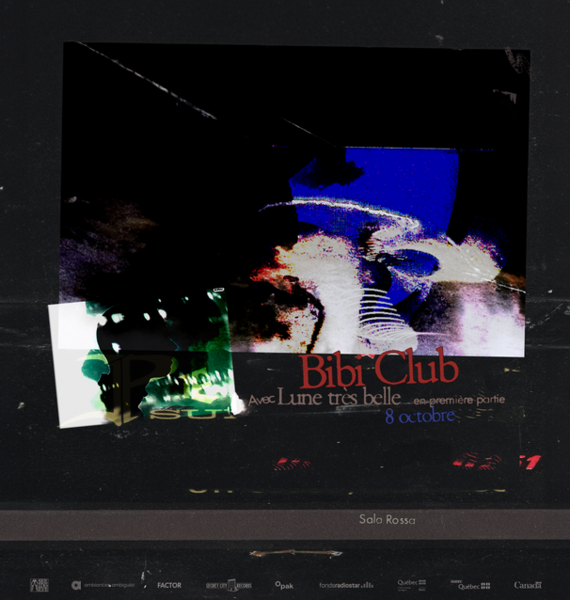 Bibi Club - "AMARO" + première partie: Lune très belle Logo