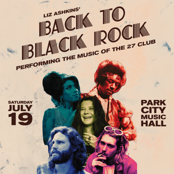Back to Black Rock: The Music of the 27 Club Logo