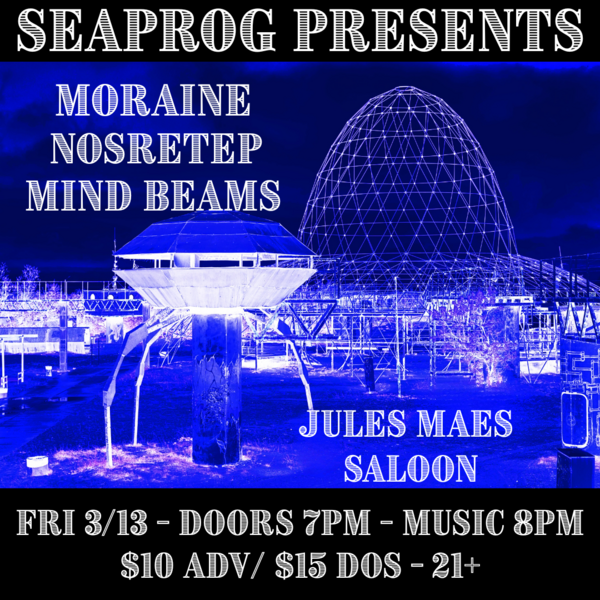 Moraine // Nosretep // Mind Beams Logo